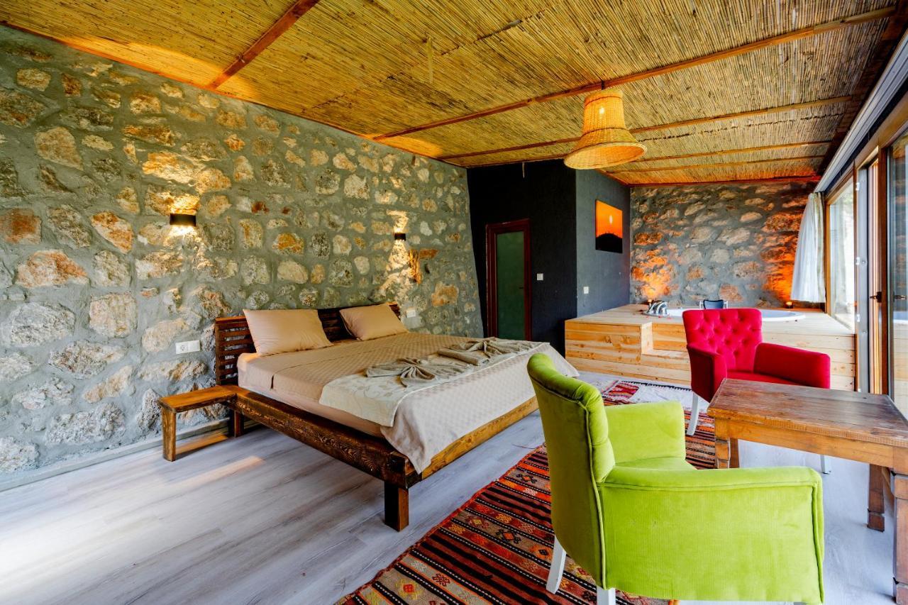 Bed and Breakfast Manzara Bungalow Fethiye Exterior foto