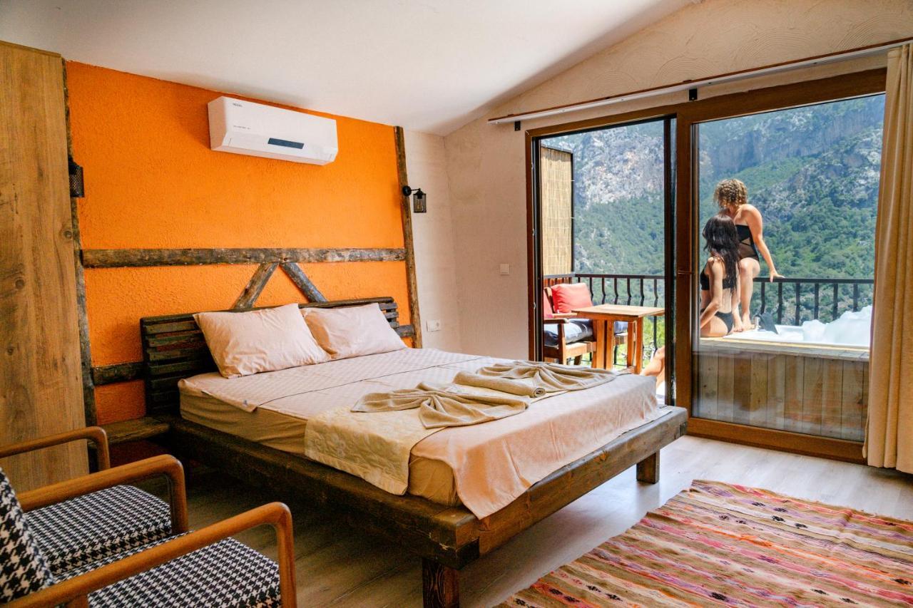 Bed and Breakfast Manzara Bungalow Fethiye Exterior foto
